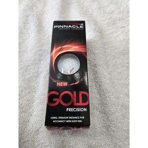 Pinnacle Gold Precision Golf Ball,‎ sleeve of 3 NIB